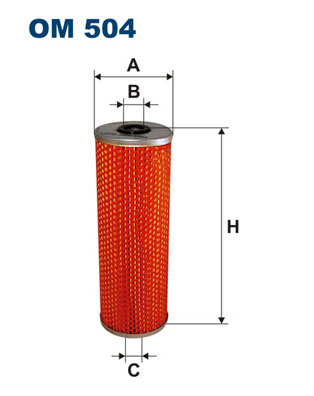 Filtru ulei OM 504 FILTRON