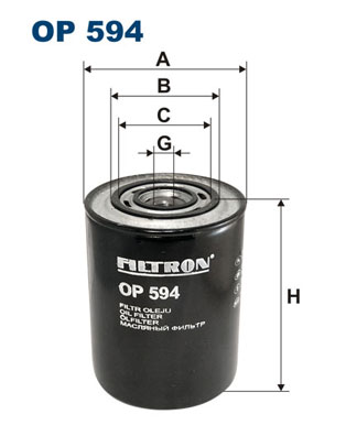 Filtru ulei OP 594 FILTRON