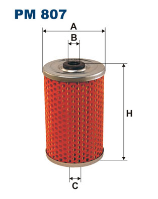 Filtru combustibil PM 807 FILTRON