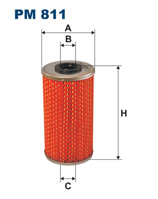 Filtru combustibil PM 811 FILTRON