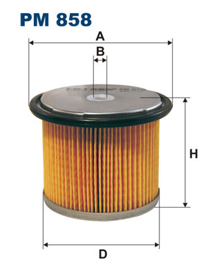 Filtru combustibil PM 858 FILTRON