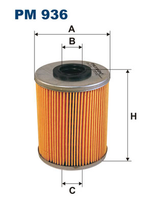 Filtru combustibil PM 936 FILTRON