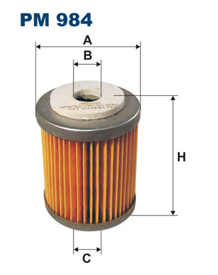 Filtru combustibil PM 984 FILTRON