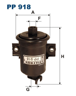 Filtru combustibil PP 918 FILTRON