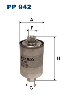 Filtru combustibil PP 942 FILTRON