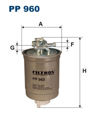 Filtru combustibil PP 960 FILTRON