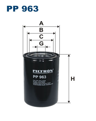 Filtru combustibil PP 963 FILTRON