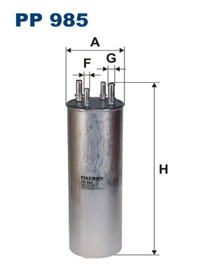 Filtru combustibil PP 985 FILTRON