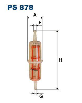 Filtru combustibil PS 878 FILTRON