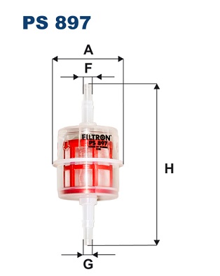Filtru combustibil PS 897 FILTRON