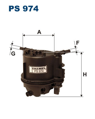 Filtru combustibil PS 974 FILTRON