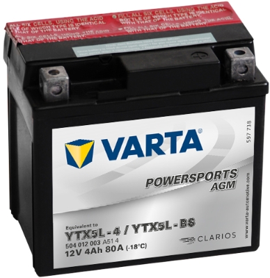 Baterie de pornire 504012008I314 VARTA