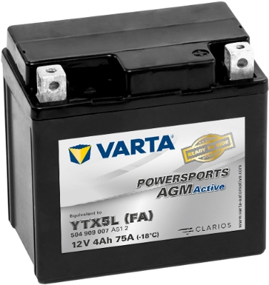 Baterie de pornire 504909007A512 VARTA 4Ah 12V