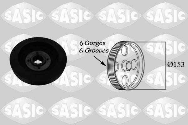 Fulie curea, arbore cotit 5150K40 SASIC