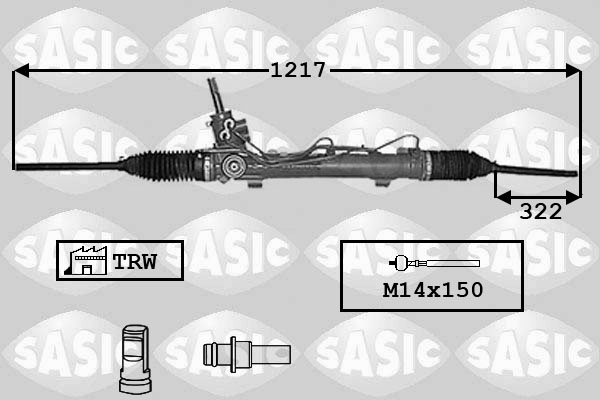 Caseta directie 7006019 SASIC