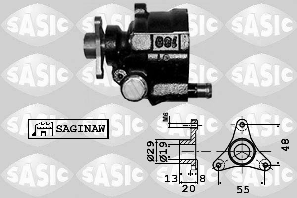 Pompa hidraulica, sistem de directie 7074001 SASIC