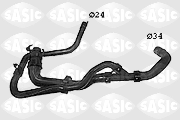 Furtun radiator SWH0485 SASIC