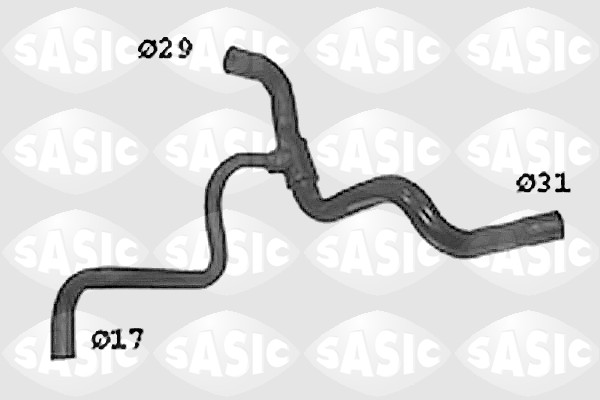 Furtun radiator SWH4295 SASIC