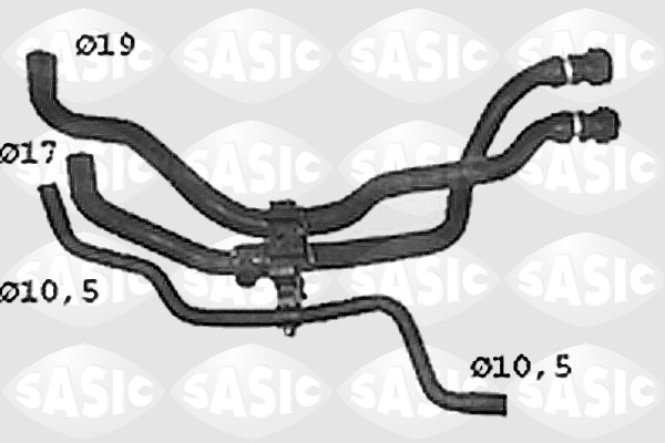 Furtun radiator SWH4308 SASIC