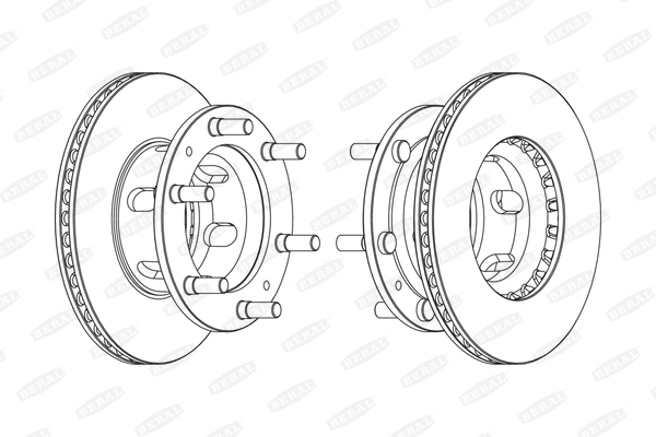 Disc frana BCR108A BERAL