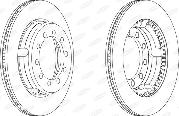 Disc frana BCR109A BERAL
