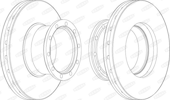 Disc frana BCR113A BERAL