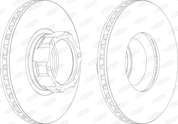 Disc frana BCR119A BERAL
