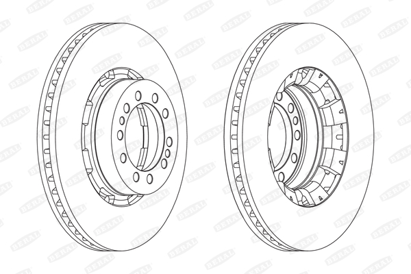Disc frana BCR128A BERAL