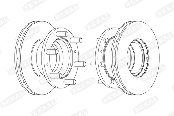 Disc frana BCR157A BERAL