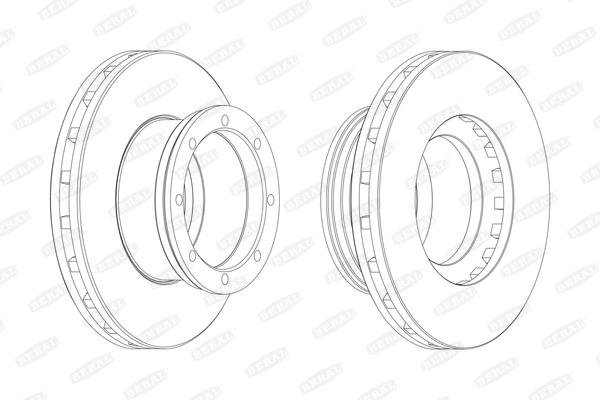 Disc frana BCR190A BERAL