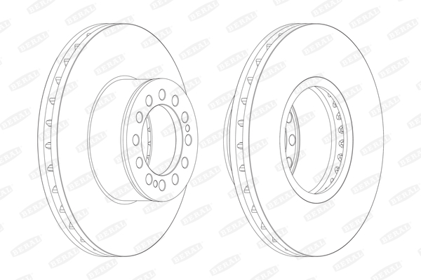 Disc frana BCR214A BERAL