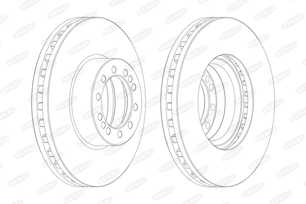 Disc frana BCR257A BERAL
