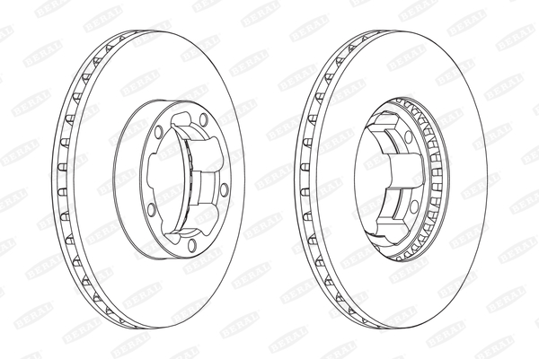 Disc frana BCR261A BERAL