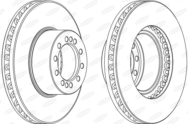 Disc frana BCR324A BERAL