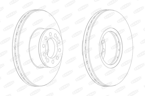 Disc frana BCR330A BERAL