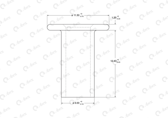 Nit, material frictiune saboti frana 93048 ABEX