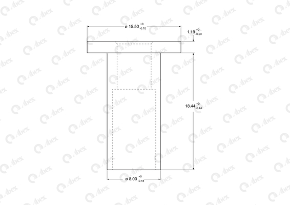 Nit, material frictiune saboti frana 93059 ABEX
