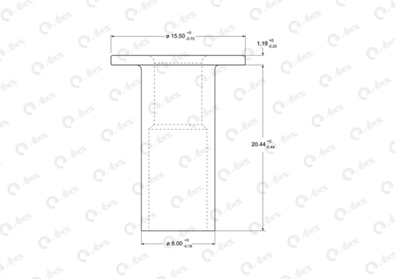 Nit, material frictiune saboti frana 93060 ABEX