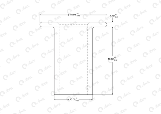 Nit, material frictiune saboti frana 93067 ABEX