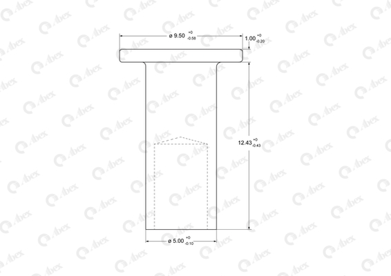 Nit, material frictiune saboti frana 93234 ABEX