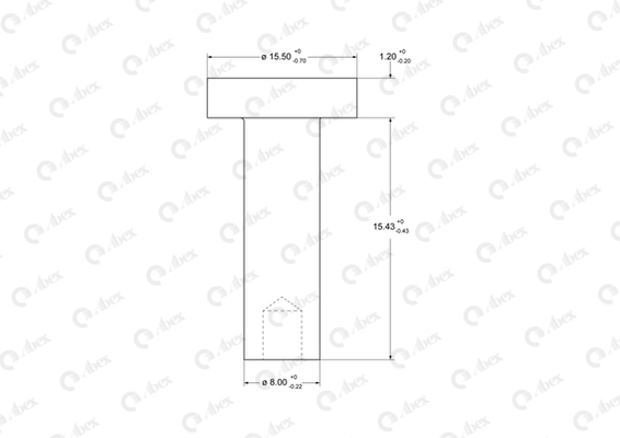 Nit, material frictiune saboti frana 93251 ABEX