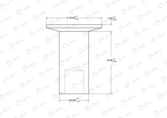 Nit, material frictiune saboti frana 93683 ABEX
