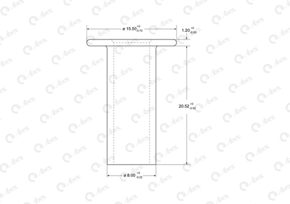 Nit, material frictiune saboti frana 96010 ABEX