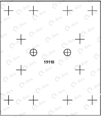 Set garnituri de frictiune, frana tambur B6898166 ABEX