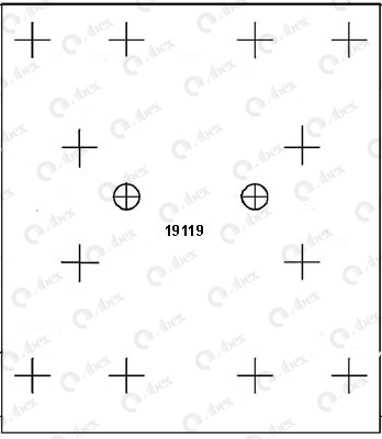 Set garnituri de frictiune, frana tambur B6899166 ABEX