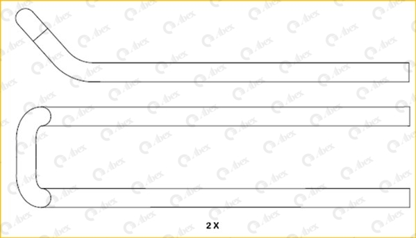 Set accesorii, placute frana FAC176 ABEX