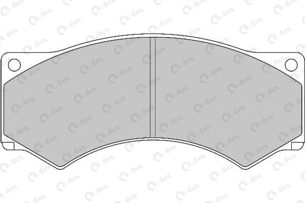 Set placute frana,frana disc G0857 ABEX