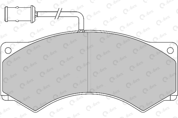 Set placute frana,frana disc G6268 ABEX