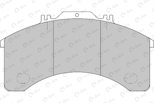 Set placute frana,frana disc G6502 ABEX