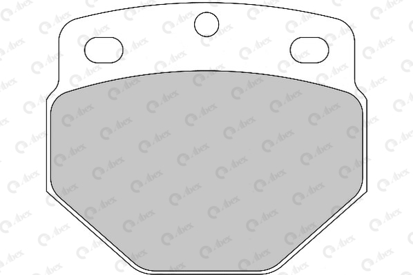 Set placute frana,frana disc G6515 ABEX